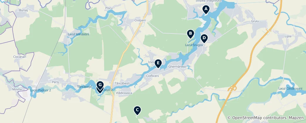 Map of Snagov Essentials