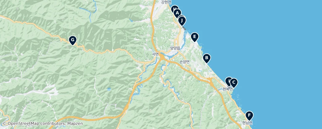 Sokcho Essentials — Map