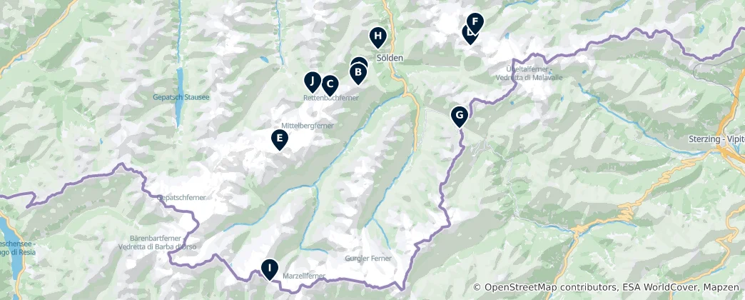 Carte de Sölden Essentials