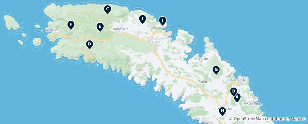 Map of Hidden Gems