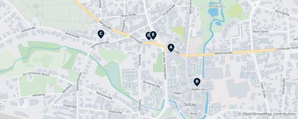 Mapa Museums in Soltau