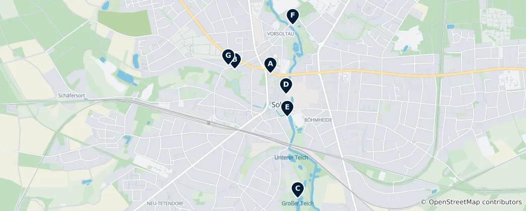 Mappa di Soltau Essentials