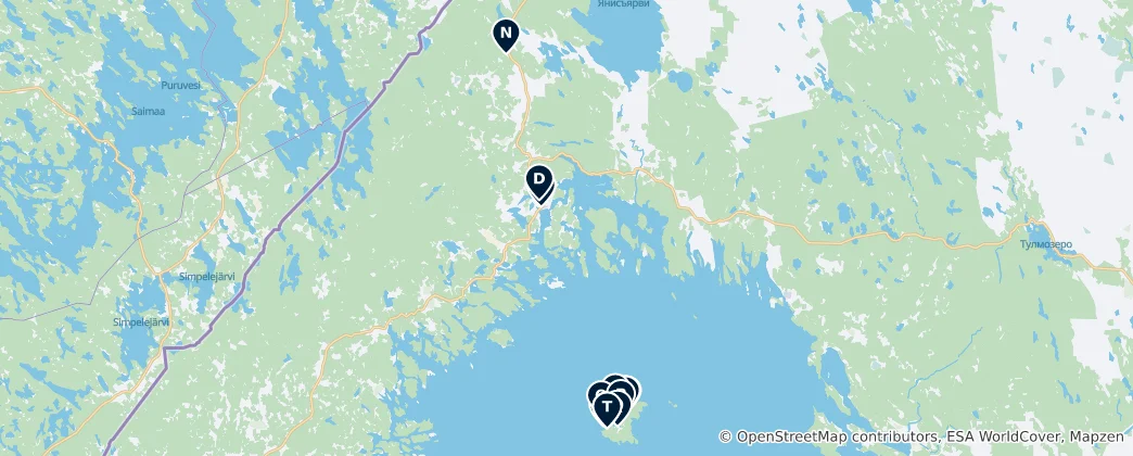 Map of Spiritual Heritage Sites