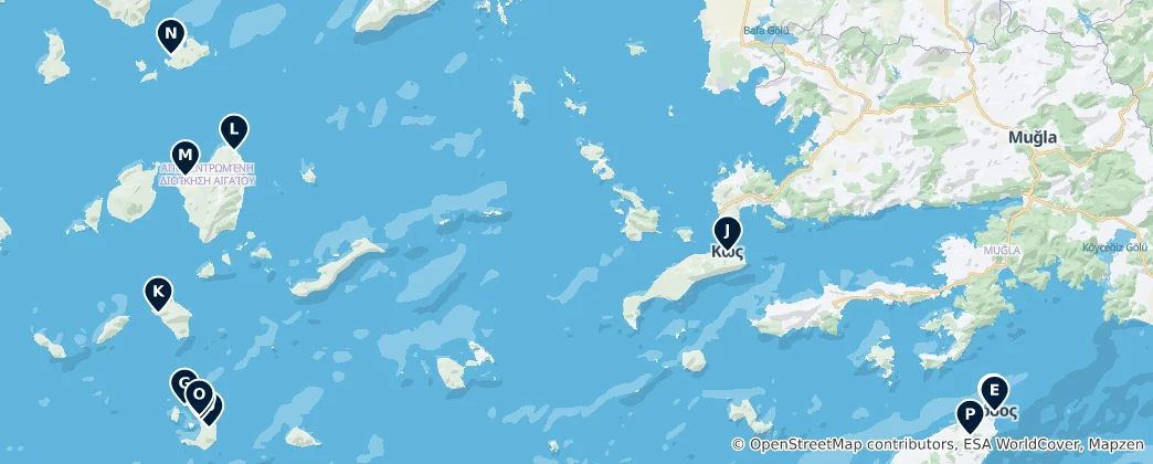 Mappa di Museums & Culture