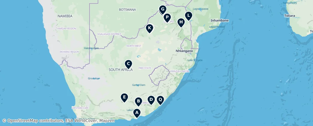 Map of Historical and Cultural Sites