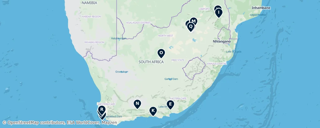 Map of South Africa Essentials