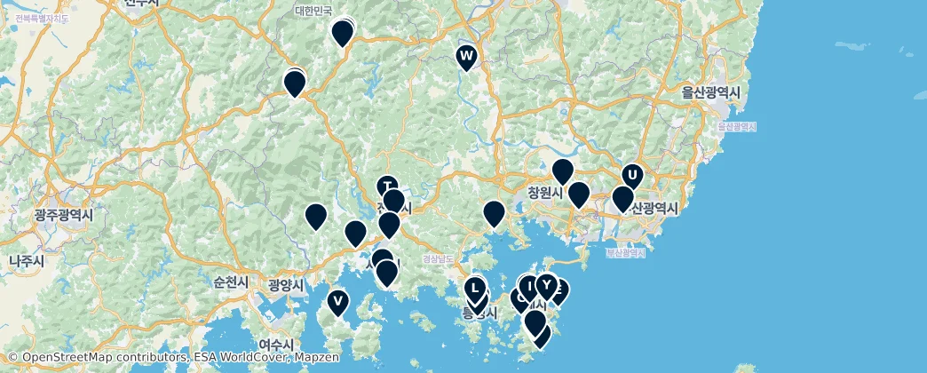 Mapa Markets and Shopping