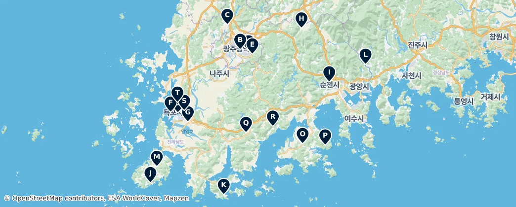Map of Cultural Hubs and Art Spaces
