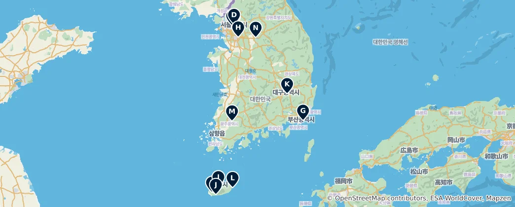 Map of Top Museums & Galleries