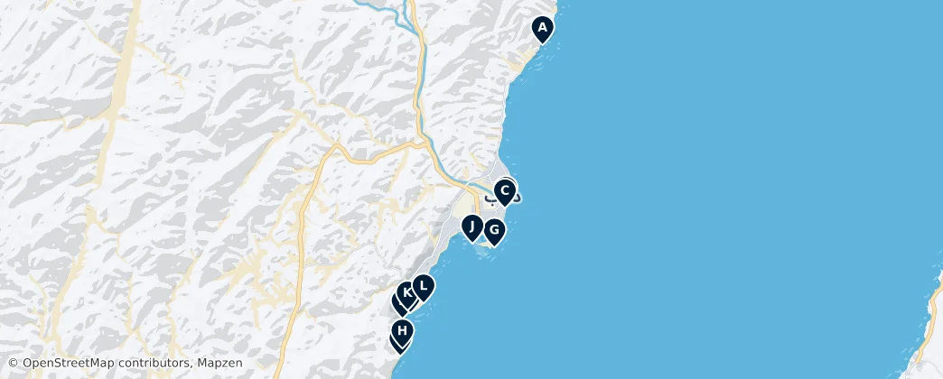 Mappa di Diving & Snorkeling in Dahab