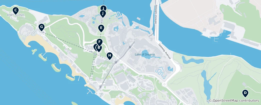 Mapa de Sentosa Heights & Heritage