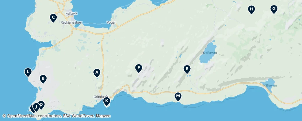 Map of Southern Peninsula Unmissables