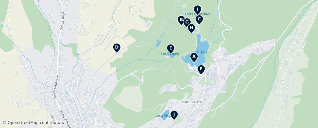Map of Sovata Essentials