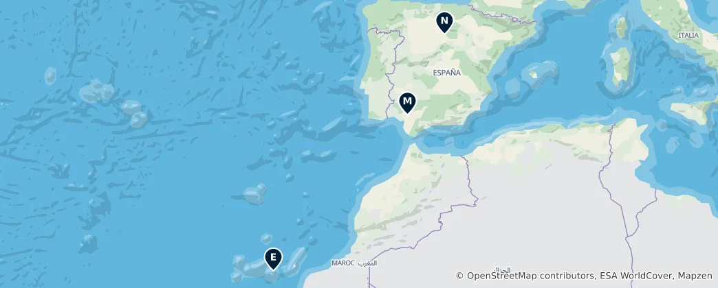 Mapa Historic Museums & Castles
