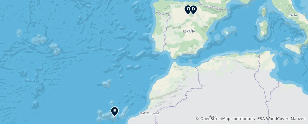 Map of Theatres & Cultural Highlights