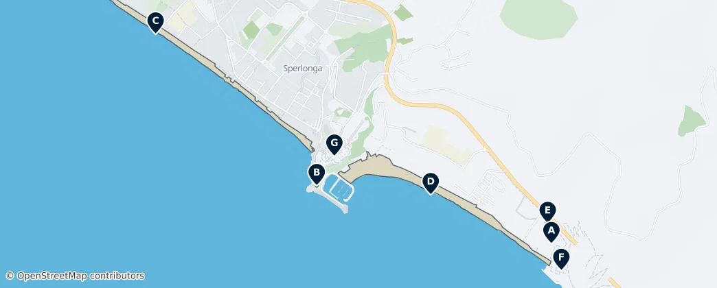 Sperlonga Essentials — Mapa