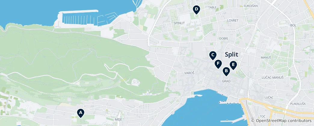 Mapa Museums & Galleries