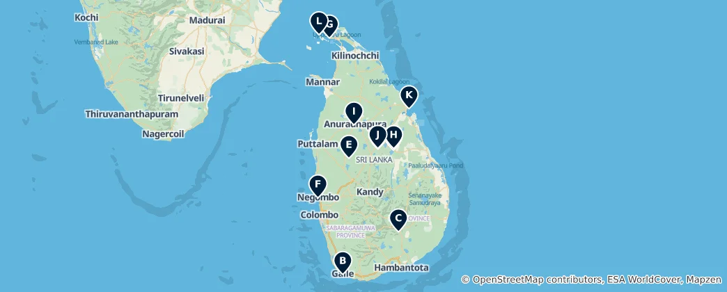 Mapa Ancient Ruins & Fortresses