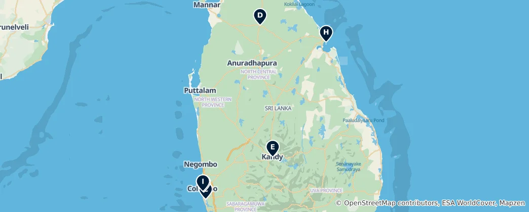 Map of Cultural Highlights