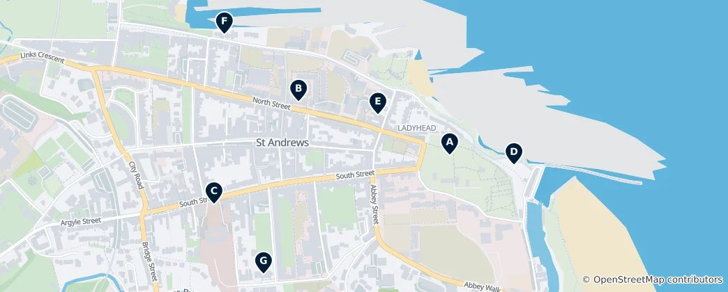 Map of Historic Religious Sites