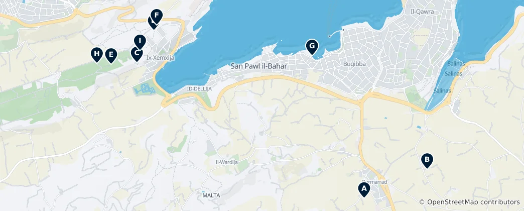 Map of Archaeological Sites