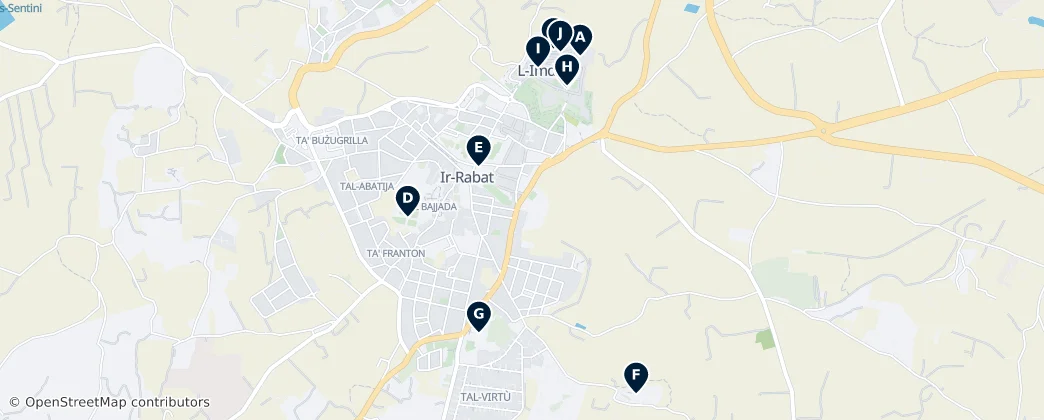 Map of Historic Churches & Religious Sites