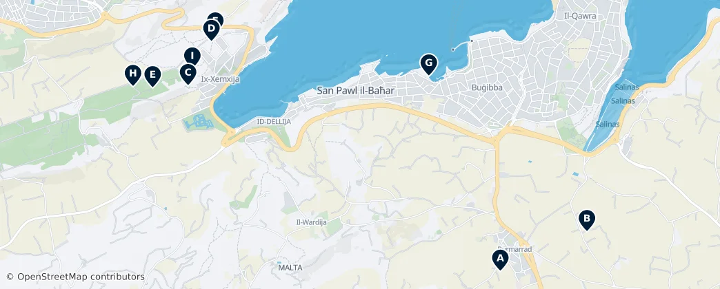 Archaeological Sites — Karte