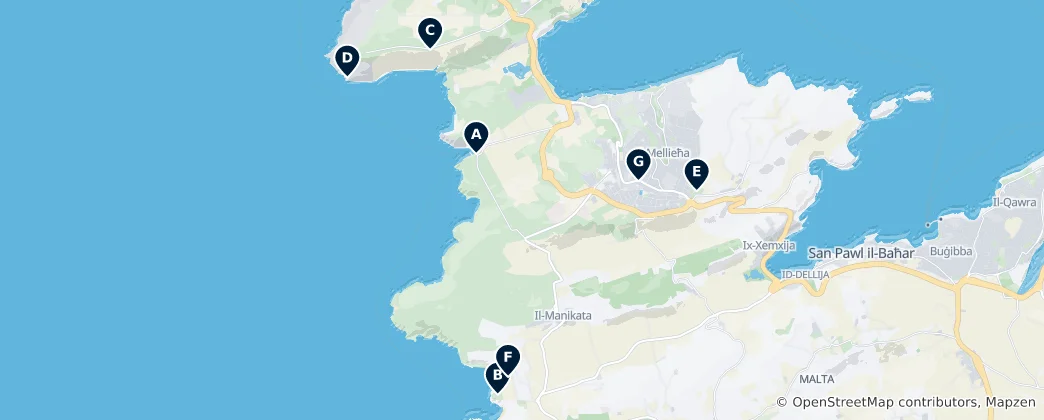 Mappa di Parks and Viewpoints