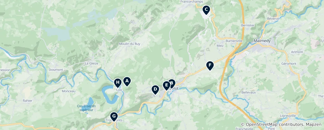 Map of Hidden Gems & Landmarks