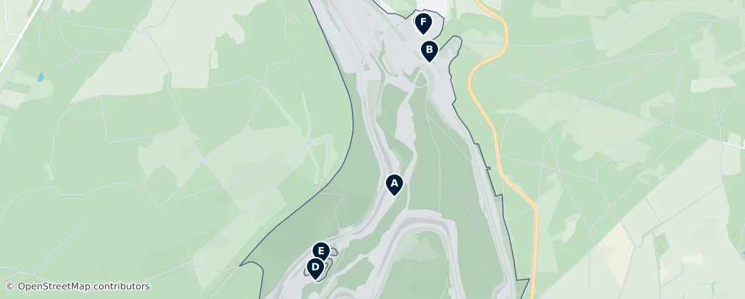 Spa-Francorchamps Motorsports — Карта