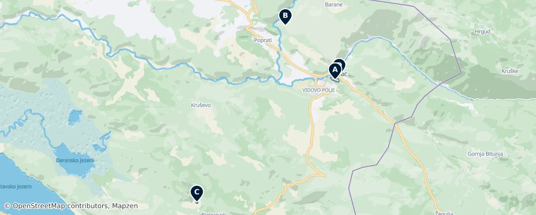 Stolac Highlights — Mappa