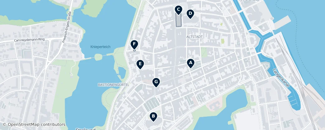 Stralsund Essentials — Карта