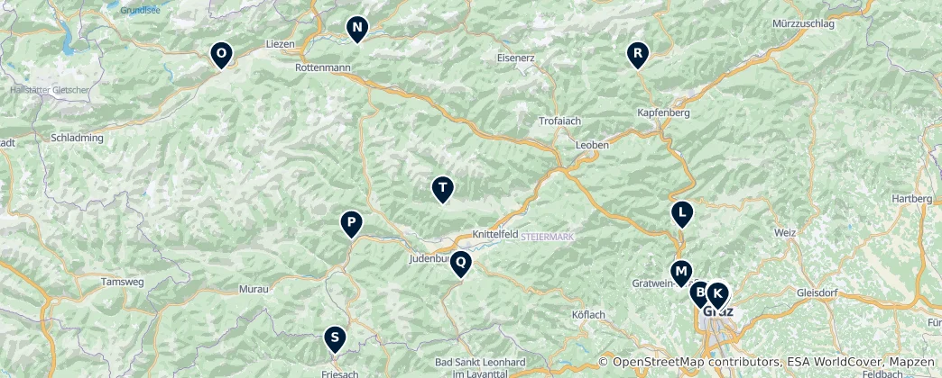 Graz Heritage Treasures 지도