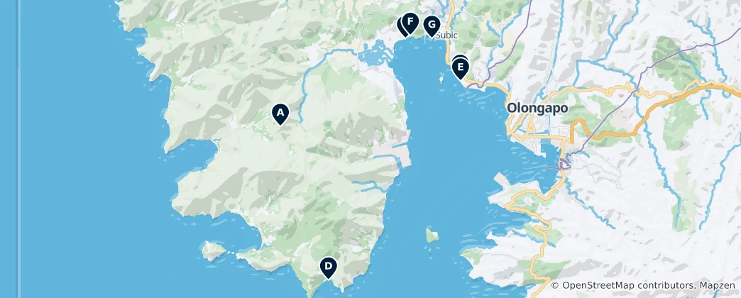 Mapa De Coastal Escapes & Viewpoints