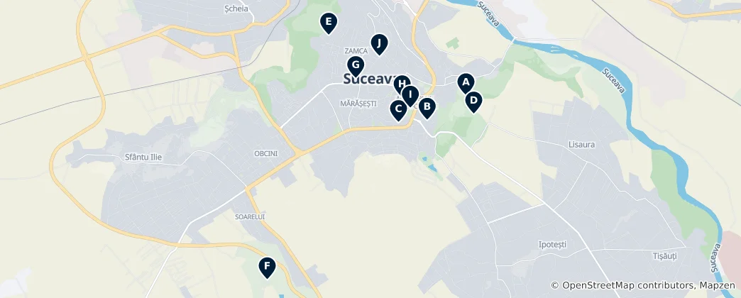 Mapa Suceava Essentials