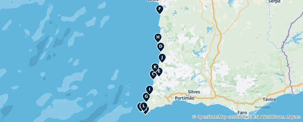 Mapa Sudoeste Alentejano e Costa Vicentina Essentials