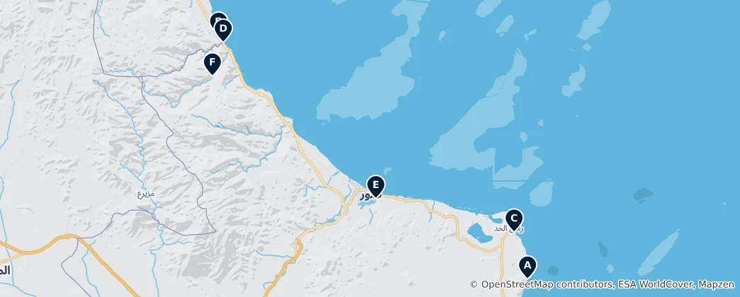 Map of Natural Wonders
