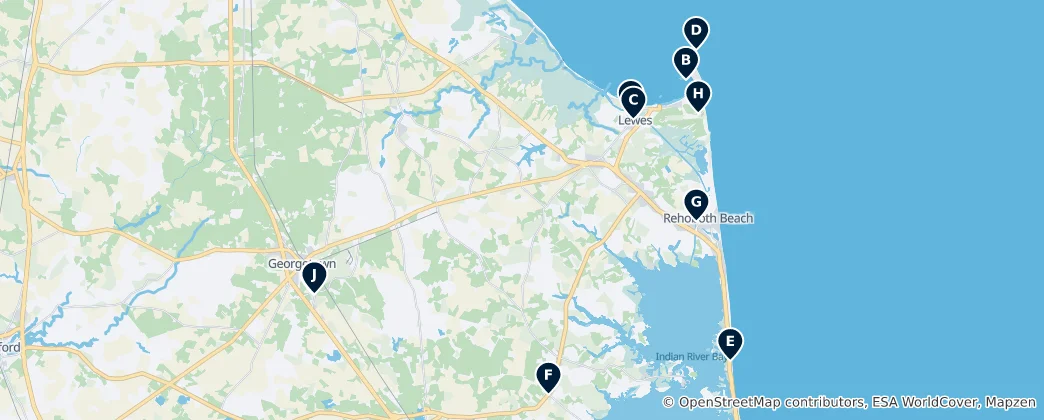 Mappa di Museums & Heritage