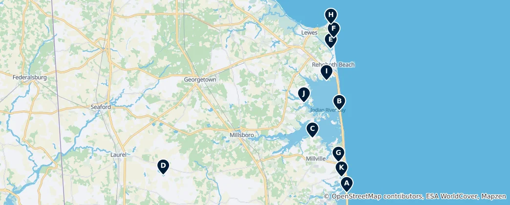 Mapa Parks & Nature