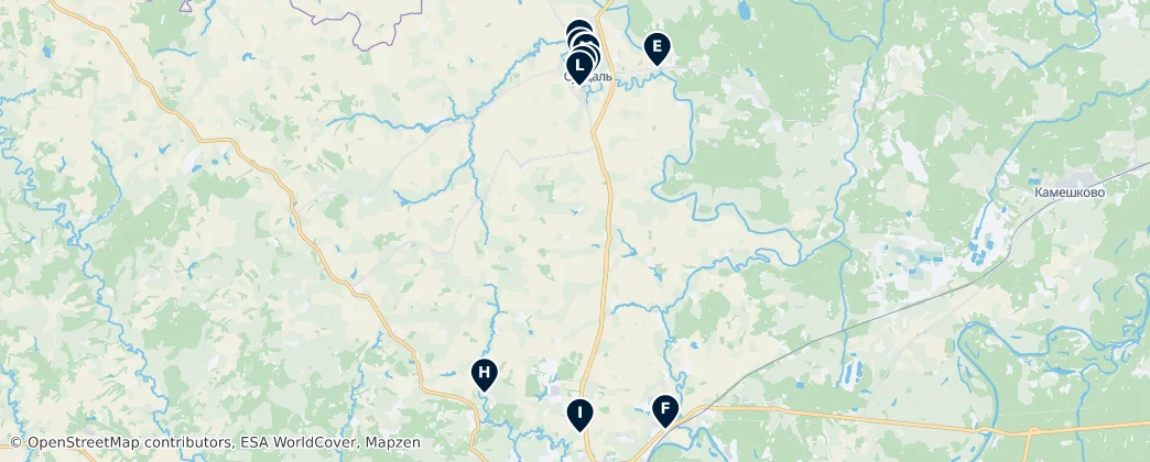 Russian Churches and Monasteries — 地图