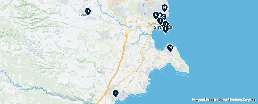 Mapa Historic Religious Sites