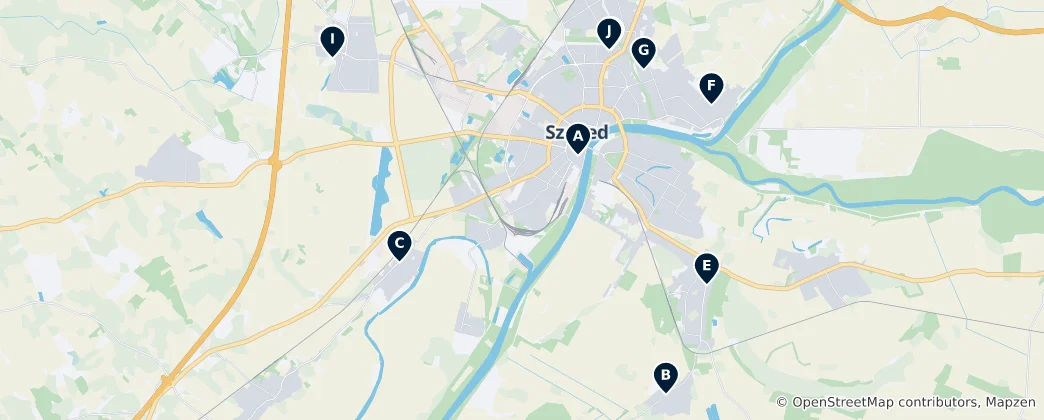 Carte de Historic Religious Sites
