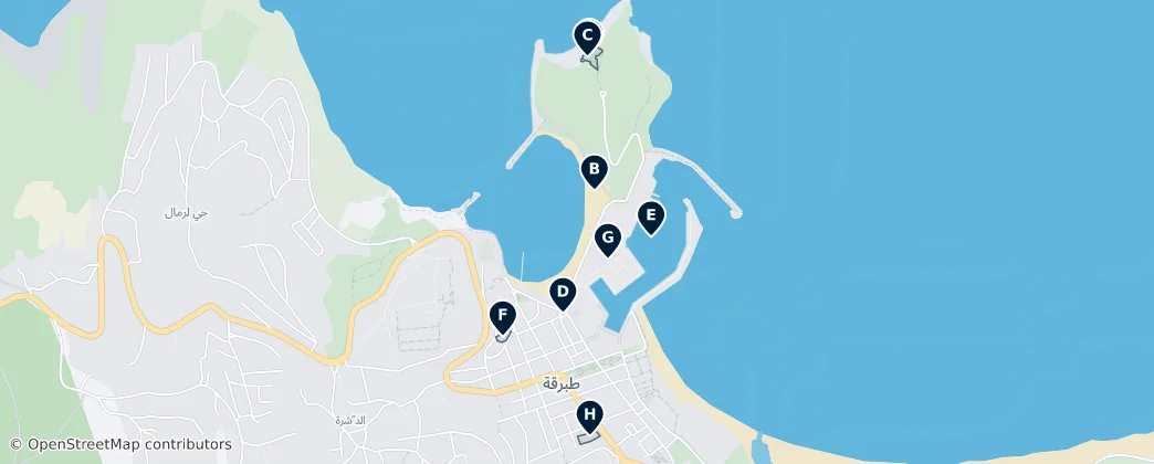 Tabarka Essentials — Map