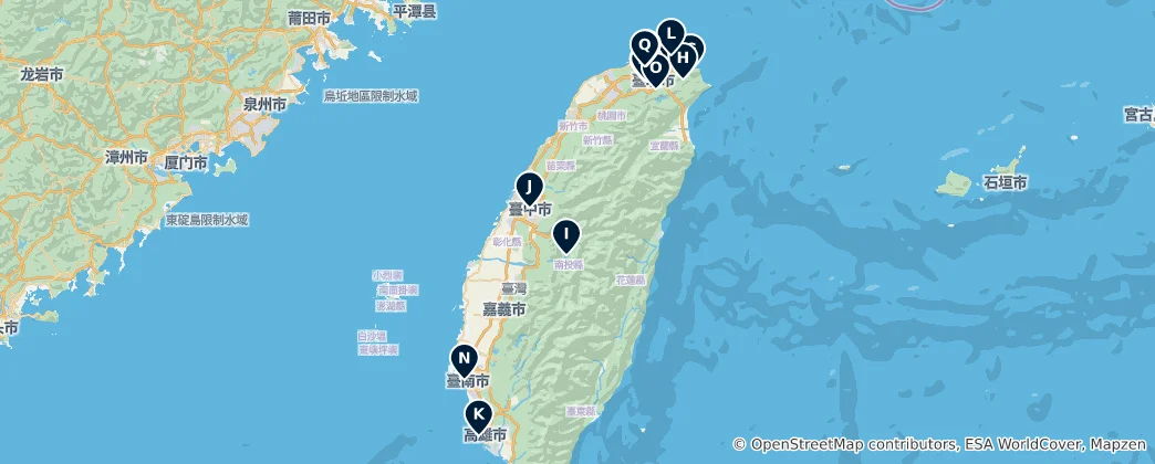 中華民國 Essentials 地图