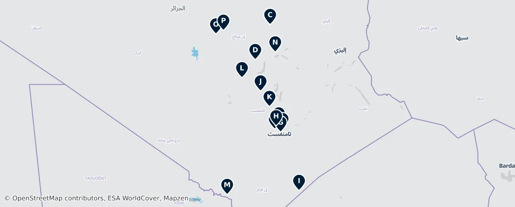 Tamanrasset's Saharan Soul 지도