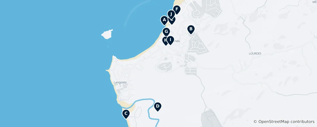 Mappa di Tamarindo's Absolute Essentials
