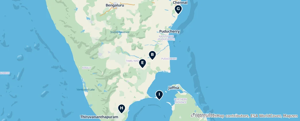 Mapa Ancient Hidden Gems