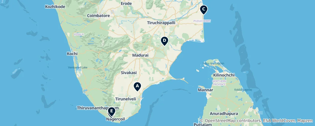 Mapa Cultural Landmarks