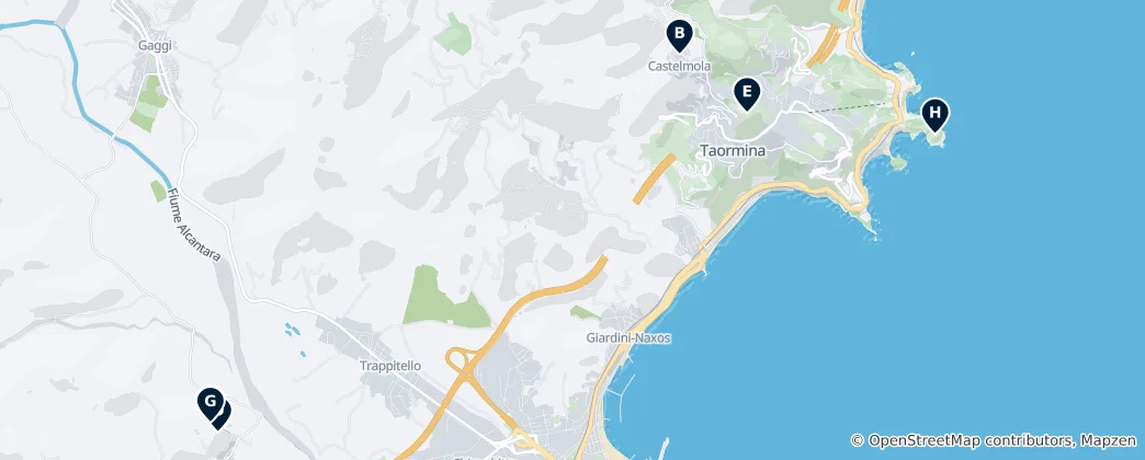 Mappa di Castles and Fortifications