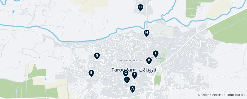 Map of Taroudant Essentials